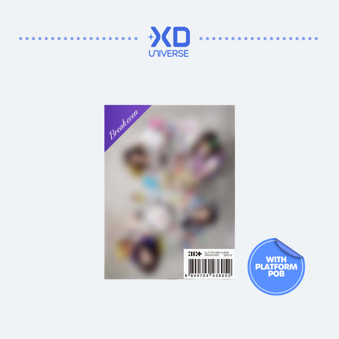 [PREORDER DEADLINE 23/10] ILLIT 5th Mini Album 'BREAK EVEN' - Weverse Albums ver.