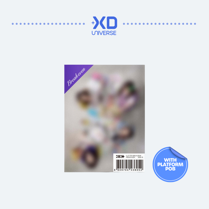 [PREORDER DEADLINE 23/10] ILLIT 5th Mini Album 'BREAK EVEN' - Weverse Albums ver.
