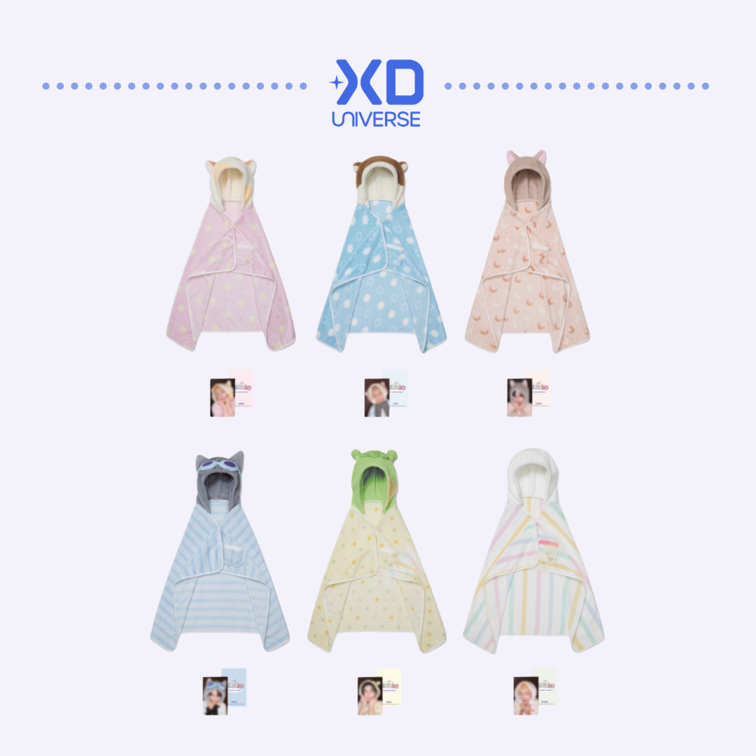 [PREORDER] BOYNEXTDOOR BBNEXDO ‘BBNEXDO in Sweet Dreams’ Merch - Hooded Blanket