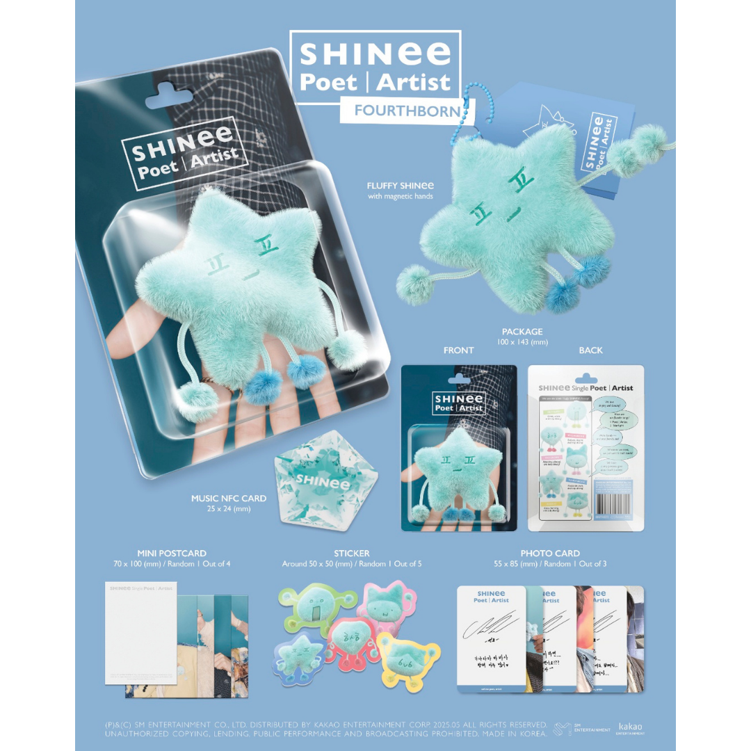 SHINee - Single Album - Poet | Artist - Individual Ver (NFC ver)