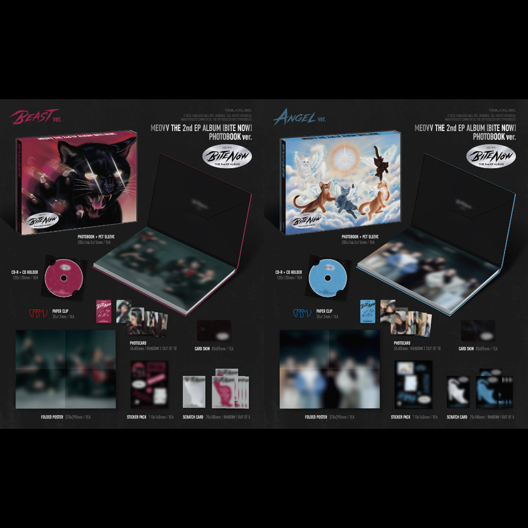 MEOVV THE 2nd EP ALBUM [BITE NOW] - PHOTOBOOK ver.