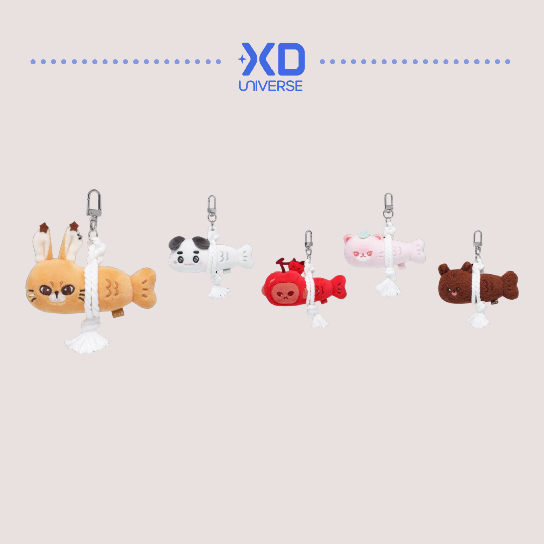 [PREORDER DEADLINE 20/9] NCT 127 5TH TOUR 'NEO CITY - THE REDLINE' OFFICIAL MERCHANDISE - GOOD LUCK DOLL KEYRING
