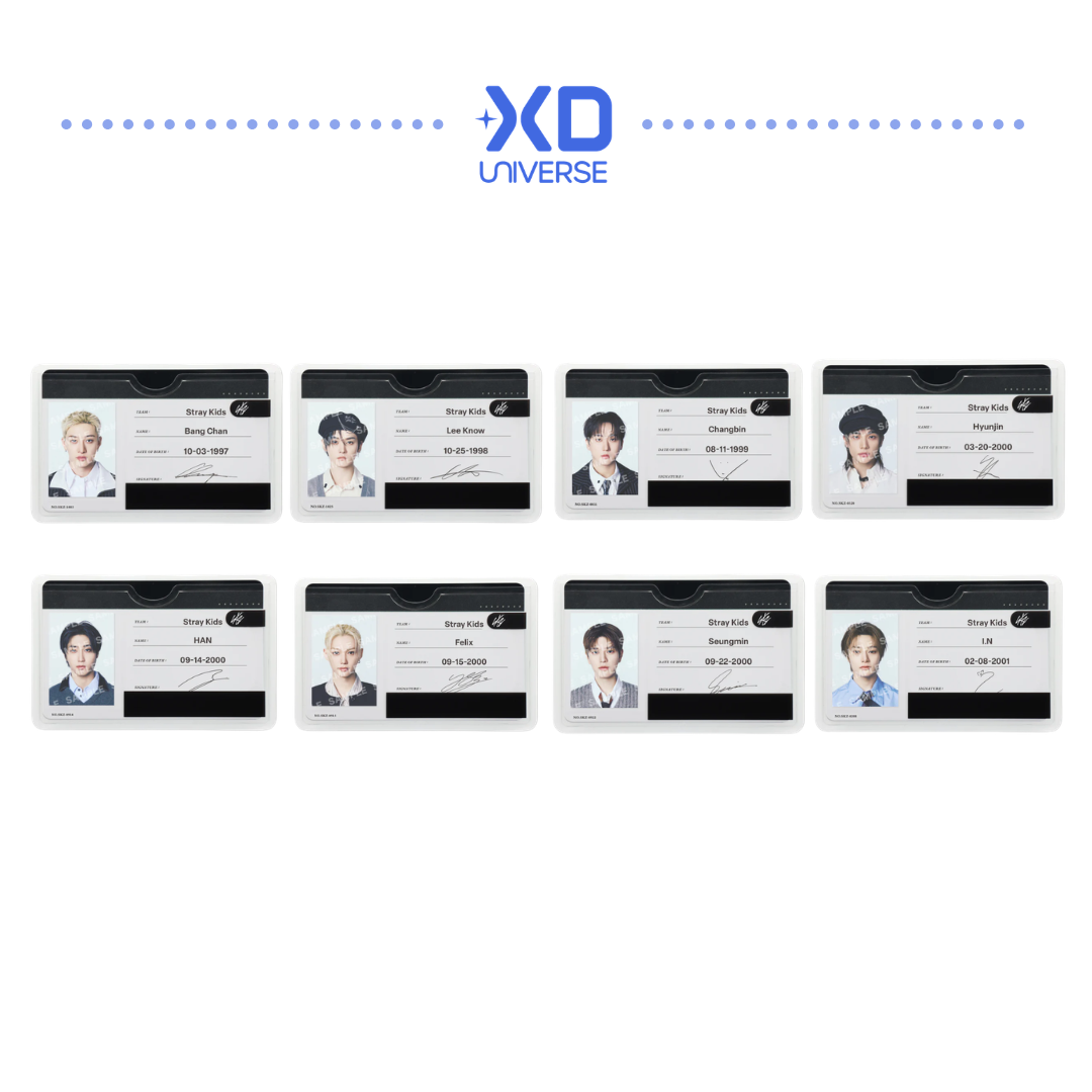 [PREORDER DEADLINE 22/10] Stray Kids World Tour <RUN IT JAPAN> Official Goods - Profile Card Set