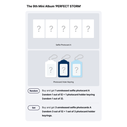 [PREORDER DEADLINE 13/11] TXT TOMORROW X TOGETHER 9th Mini Album 'PERFECT STORM' - Standard Ver.