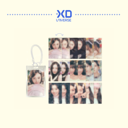 [PREORDER DEADLINE 6/11] TWICE 11TH ANNIVERSARY POP-UP STORE <TWICE THE THRILL> OFFICIAL MERCH - SECRET LENTICULAR KEYRING