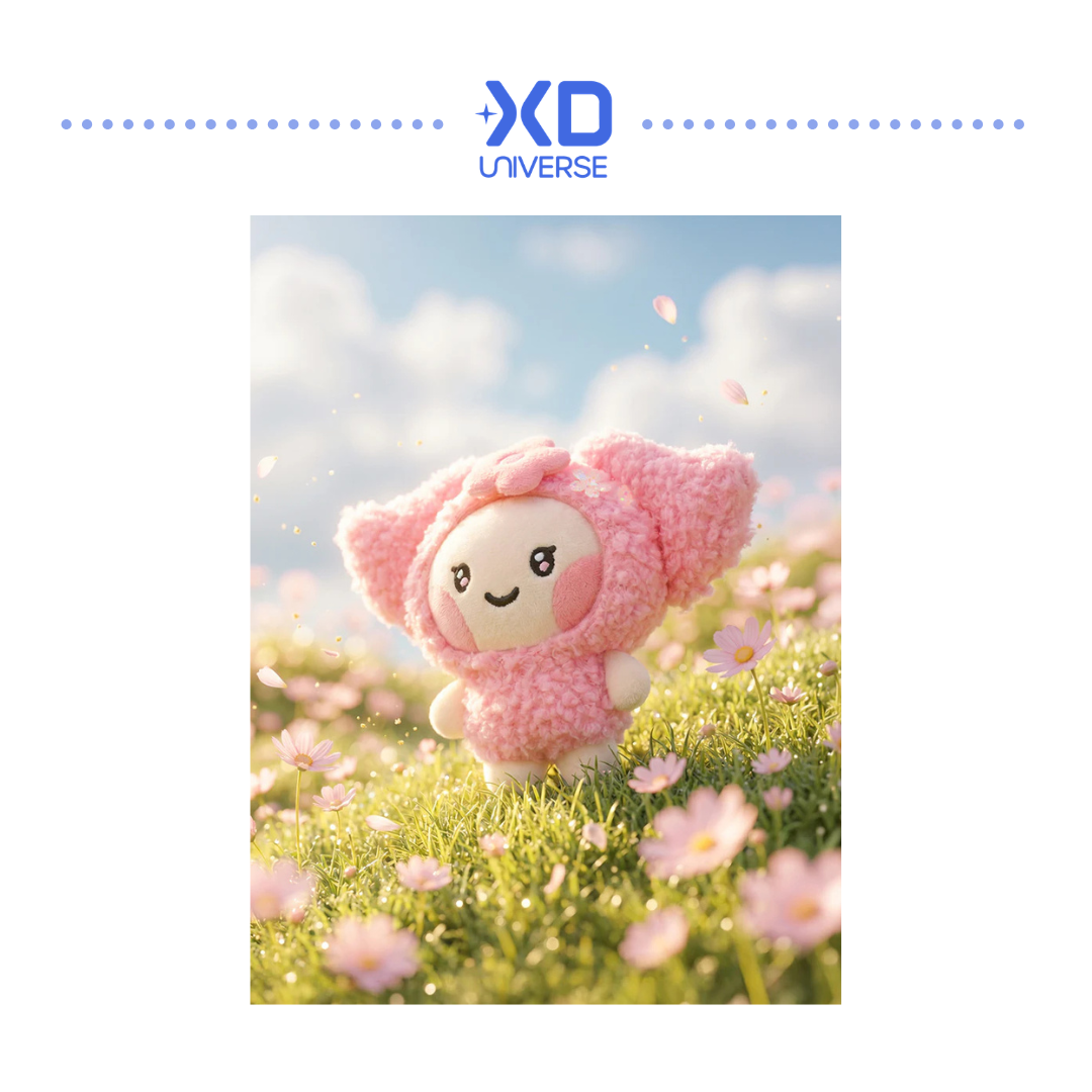 [PREORDER DEADLINE 18/6] ATEEZ MIGHTEEZ Berry Breezy Fairy - Weather Plush Keyring