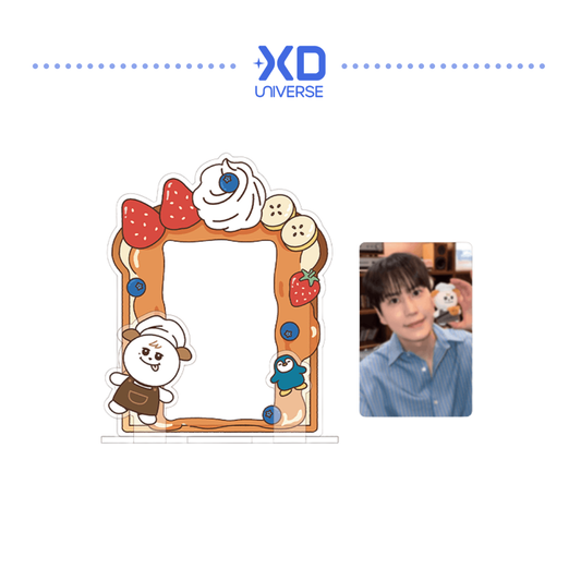[PREORDER DEADLINE 22/7] KYUHYUN KYUMAE BAKERY POP-UP STORE in SEOUL Official Merch - KYUMAE Bakery Acrylic Photocard Stand