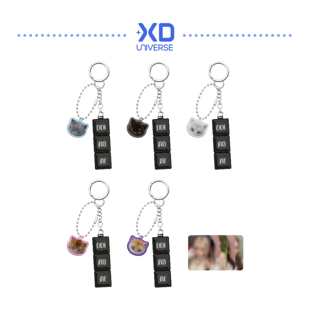 [PREORDER DEADLINE 12/6] MEOVV THE 2nd EP ALBUM [BITE NOW] OFFICIAL MERCH - KEYCAP KEYRING