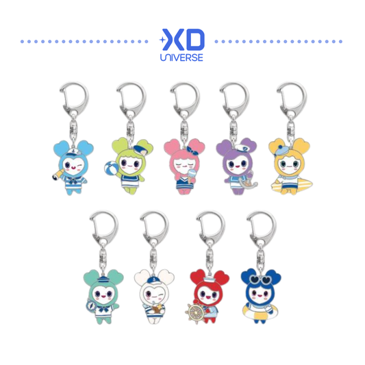 [PREORDER DEADLINE 24/7] TWICE <THIS IS FOR> WORLD TOUR FINALE in SEOUL POP-UP STORE OFFICIAL MERCH - LOVELY METAL KEYRING MARINE Ver.