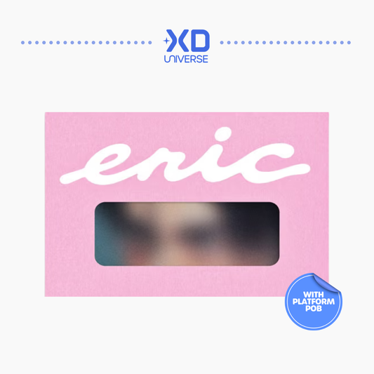 [PREORDER DEADLINE 4/11] ERIC 'Baby Pink Letter Exhibition' Official MD - Baby Pink Letter set