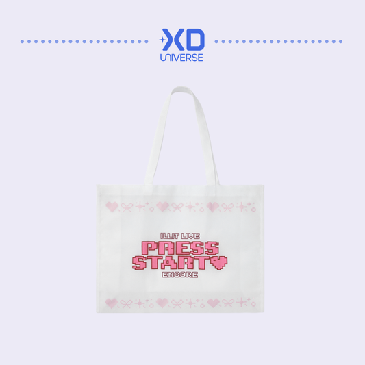 [PREORDER] ILLIT LIVE 'PRESS START♥ ENCORE' Official Merch - Shopper Bag