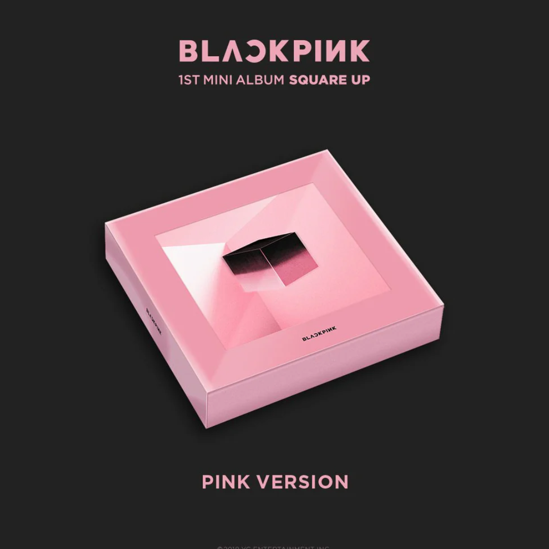 BLACKPINK 1st Mini Album SQUARE UP - Pink version
