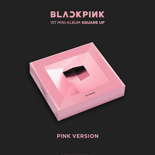 BLACKPINK 1st Mini Album SQUARE UP - Pink version