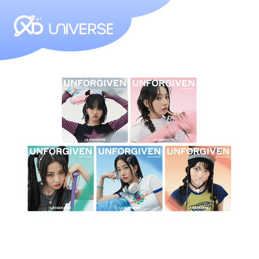 LE SSERAFIM JAPAN 2nd Single [UNFORGIVEN] Solo Jacket