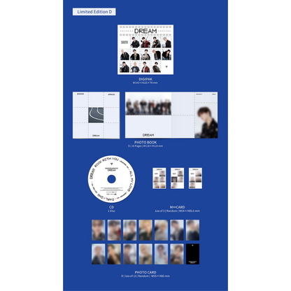 SEVENTEEN Japan 1st EP 'DREAM' - Limited Edition D