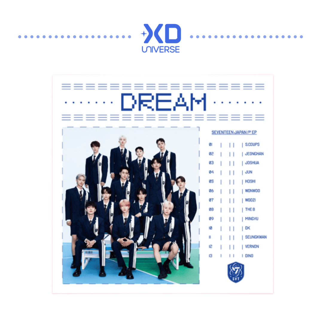 SEVENTEEN Japan 1st EP 'DREAM' - Flash Price