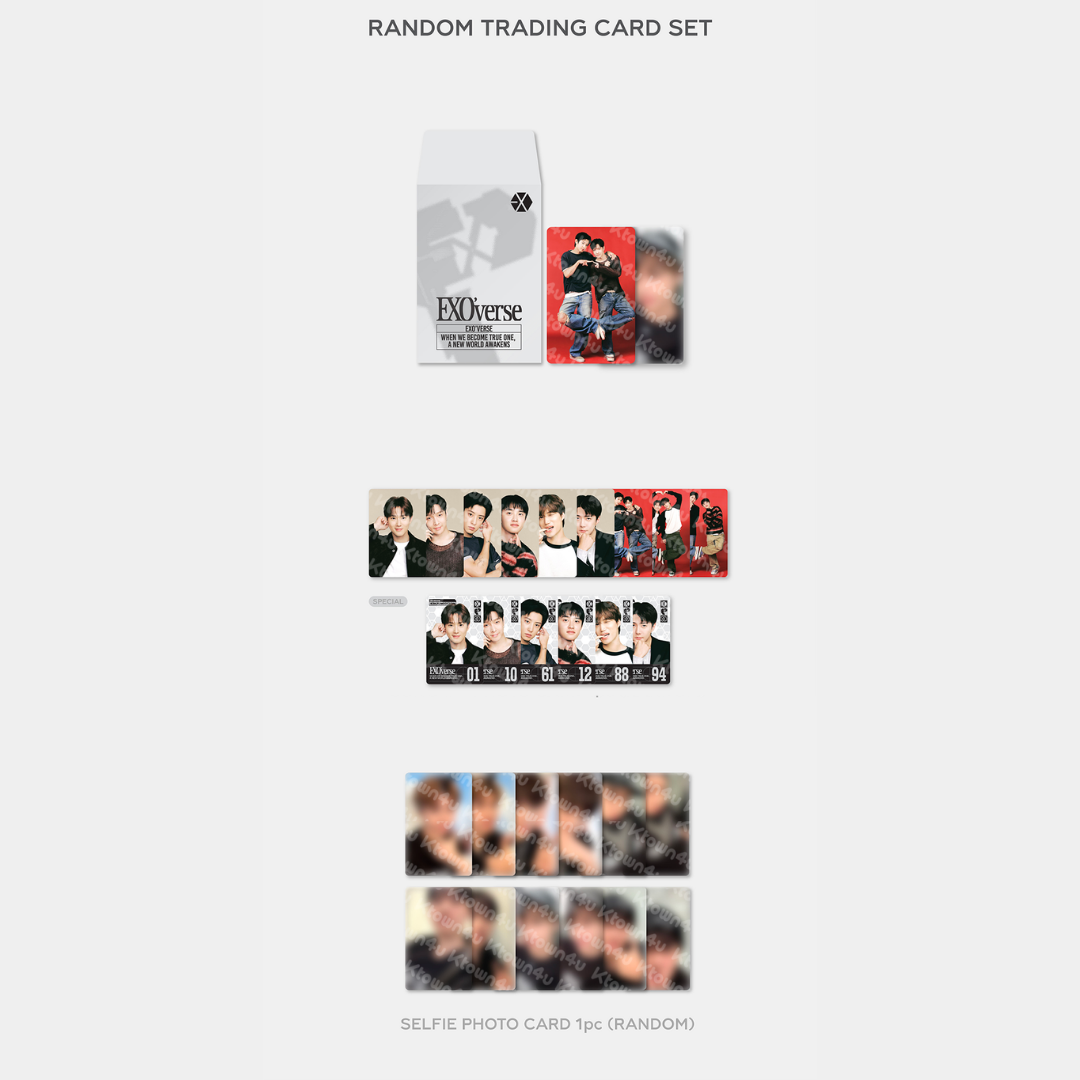 EXO 2025 EXO FANMEETING <EXO’verse> RANDOM TRADING CARD SET