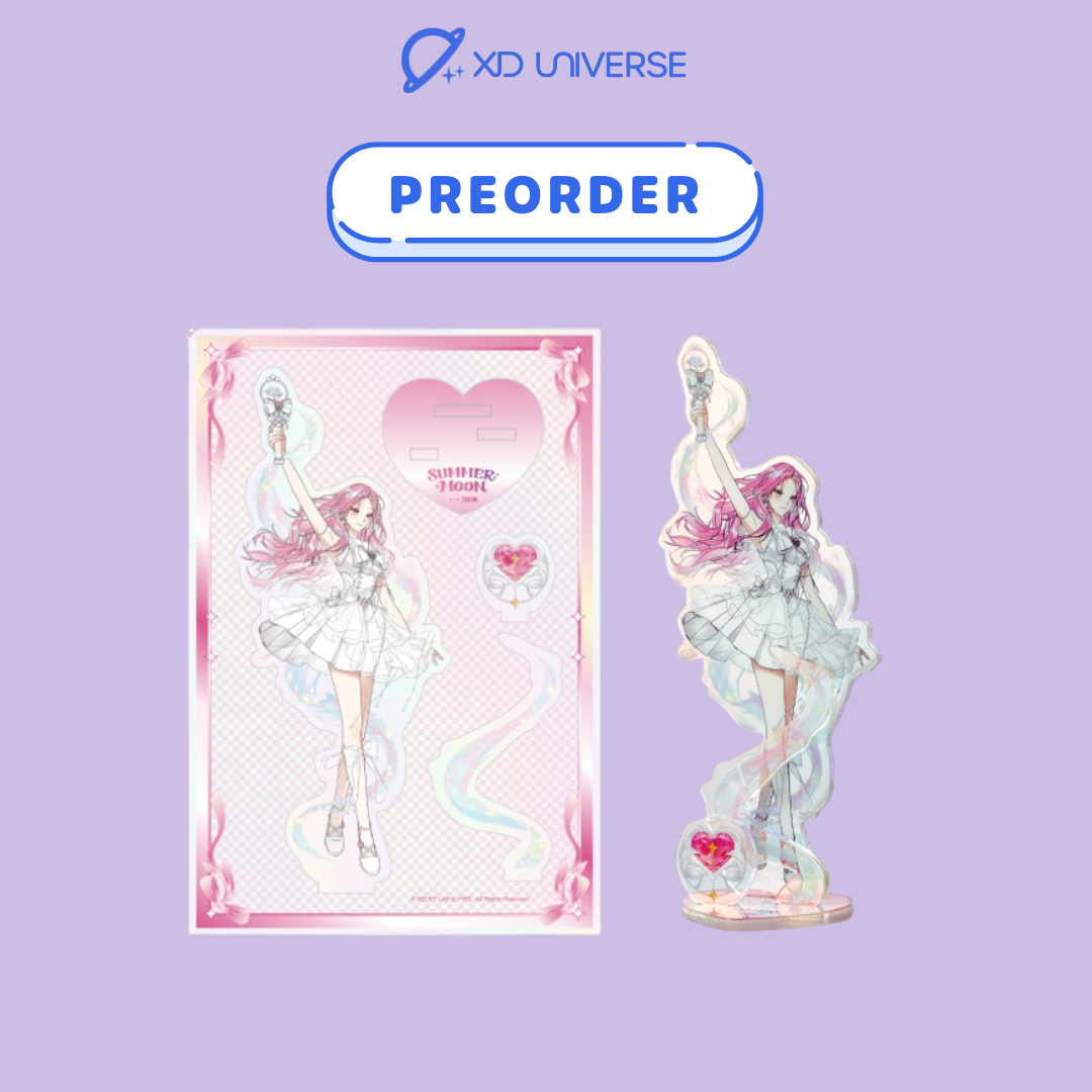 [PREORDER] ILLIT Acrylic Stand / SUMMER MOON with ILLIT Merch