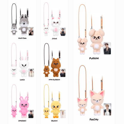 [PREORDER DEADLINE 3/8] Stray Kids World Tour <RUN IT SEOUL> Official Merch - SKZOO PLUSH CROSS BAG