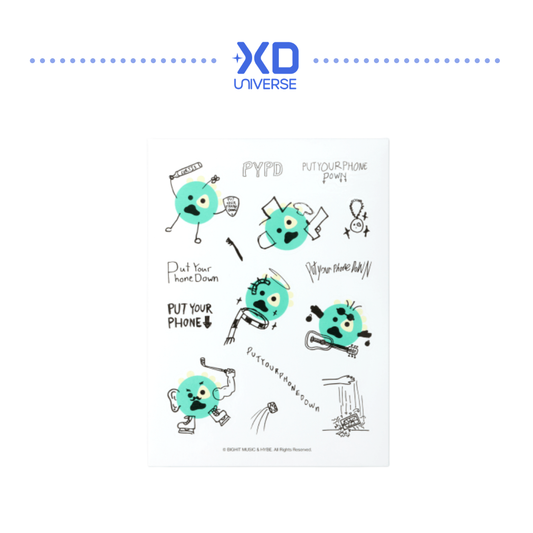 [PREORDER] '26 CORTIS TOUR <PUT YOUR PHONE DOWN> Official Merch - CORTIS Ball Sticker Set