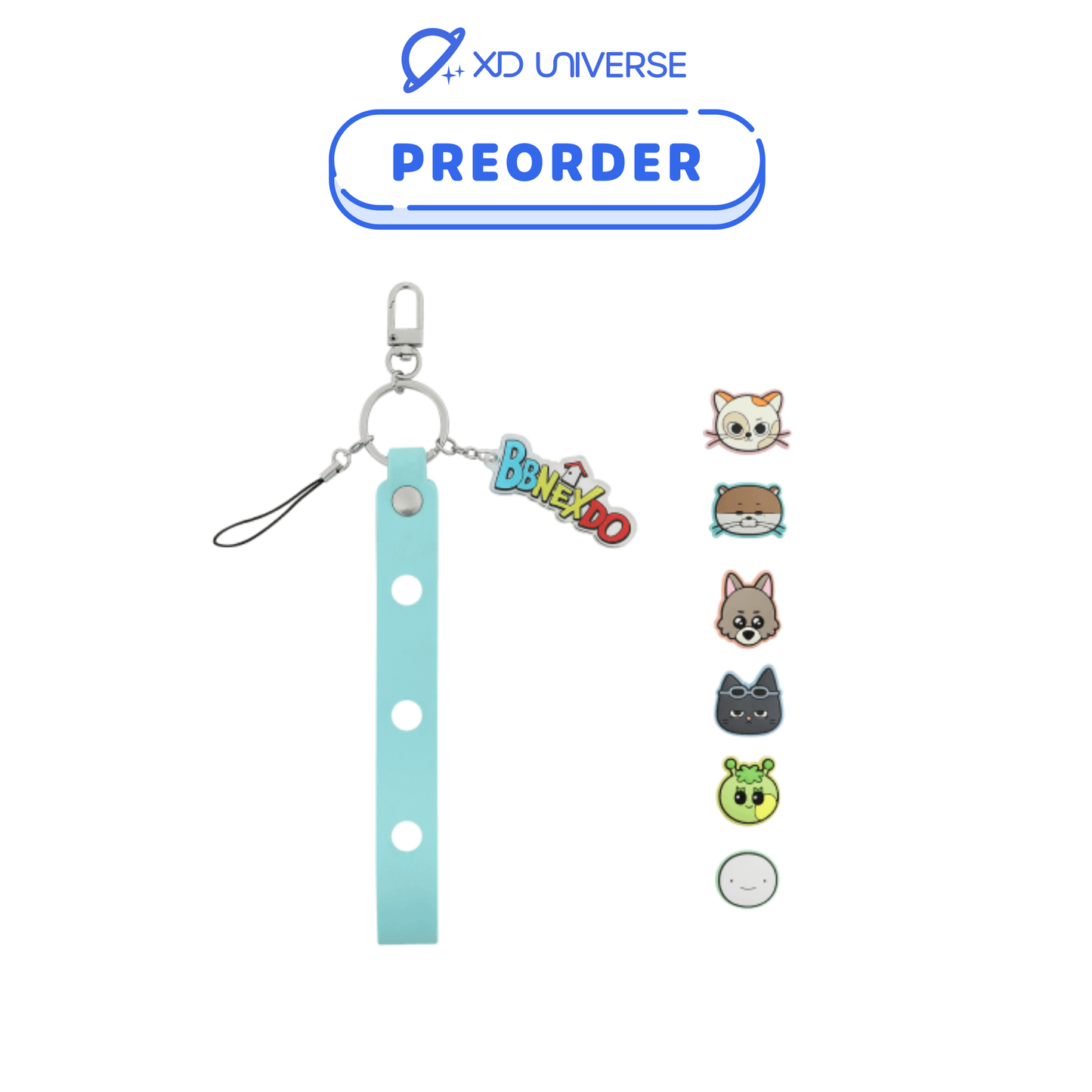 [PREORDER] BOYNEXTDOOR OFFICIAL LIGHT STICK STRAP & PARTS SET / 'BBNEXDO is Coming to Town' Official Merch