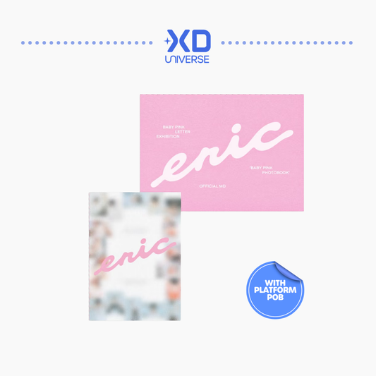 [PREORDER DEADLINE 4/11] ERIC 'Baby Pink Letter Exhibition' Official MD - Baby Pink Photobook