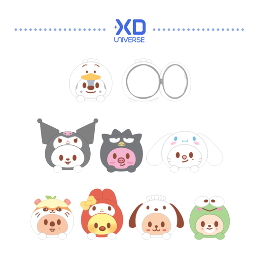 [PREORDER DEADLINE 22/6] SKZOO X SANRIO CHARACTERS MERCH - PLUSH MIRROR