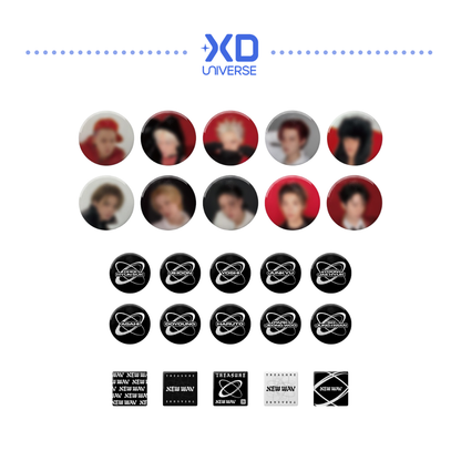 [PREORDER] TREASURE 4th MINI ALBUM [NEW WAV] OFFICIAL MERCH - PIN BUTTON SET