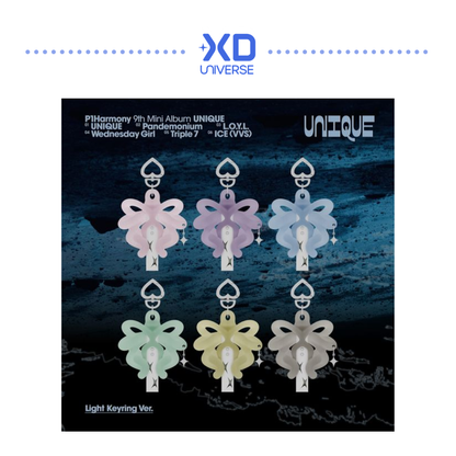 P1Harmony - 9th Mini Album [UNIQUE] (Light Keyring Ver.)