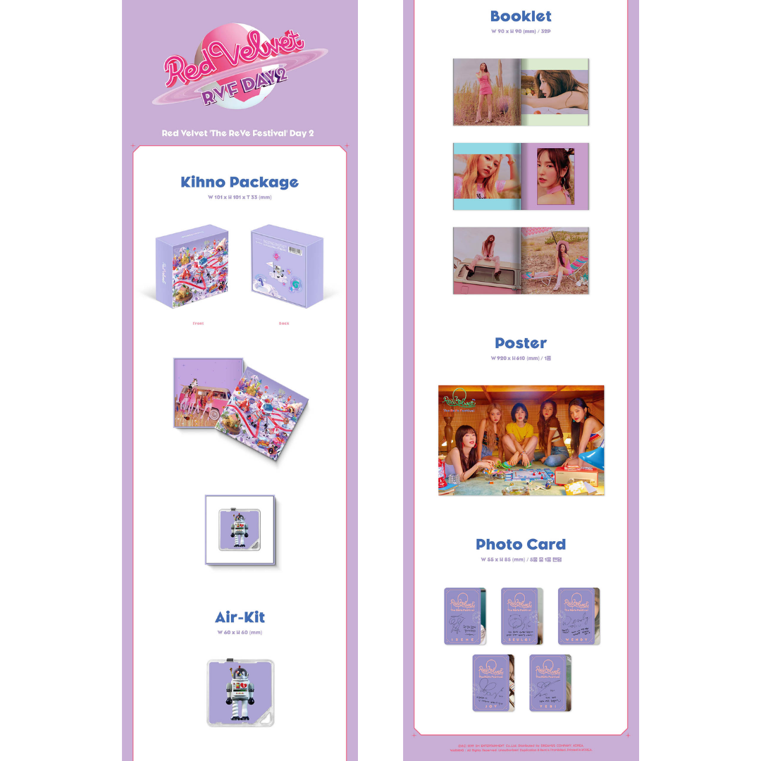 Red Velvet - 7th Mini Album [The ReVe Festival Day 2] (Kihno Album)