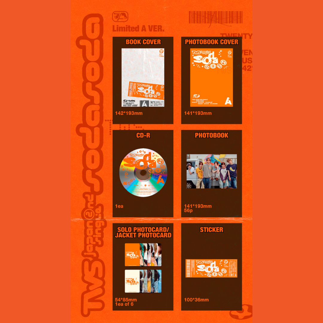[PREORDER] TWS Japan 2nd Single [SODA SODA] - Limited A