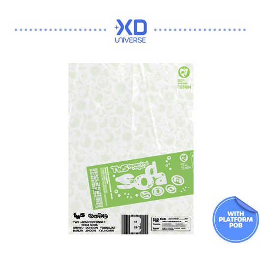 [PREORDER] TWS Japan 2nd Single [SODA SODA] - Limited B