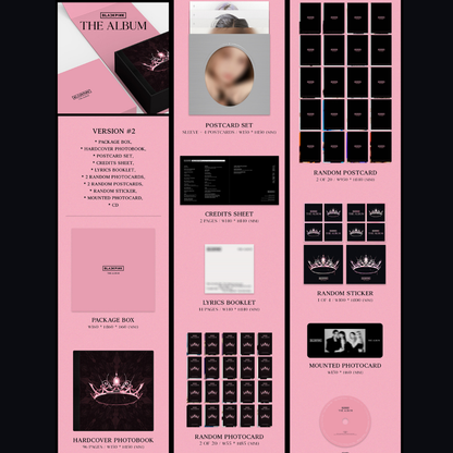 BLACKPINK 1st Full Album [ The Album ] - 02 version