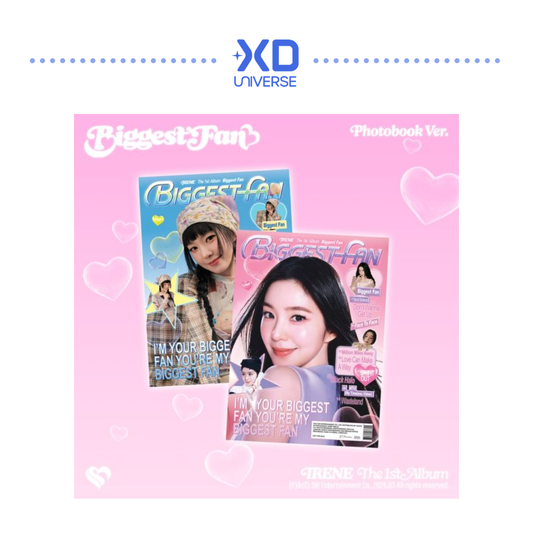 IRENE - 1st Album [Biggest Fan] (Photobook Ver.)