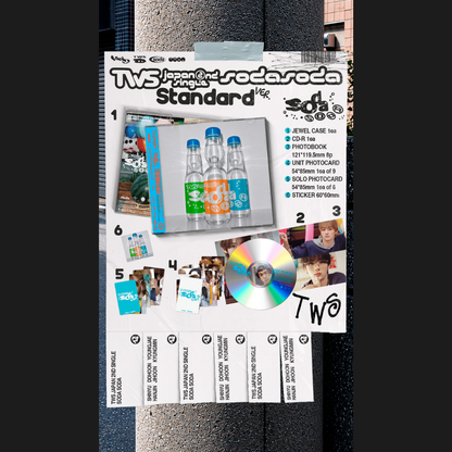 [PREORDER] TWS Japan 2nd Single [SODA SODA] - Standard