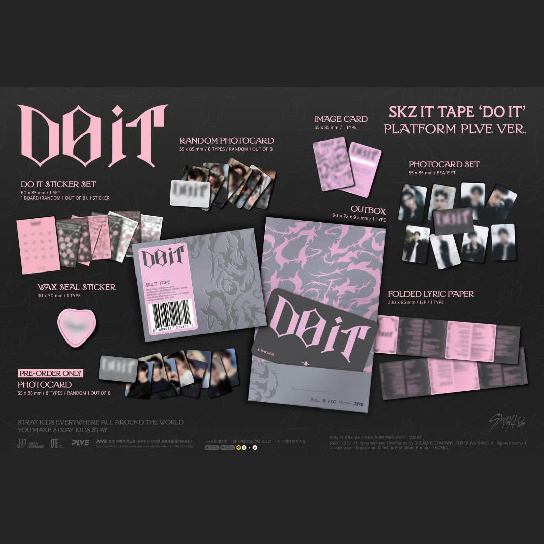 STRAY KIDS [SKZ IT TAPE 'DO IT'] - PLATFORM PLVE VER