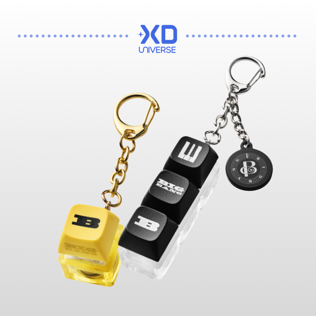 [PREORDER] BIGBANG 2026-2027 WORLD TOUR < XX : COSMOS > OFFICIAL MERCH - Keycap Keyring