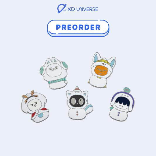 [PREORDER] TXT BADGE SET / TXT PPULBATU SNOW MAGIC OFFICIAL MERCHANDISE