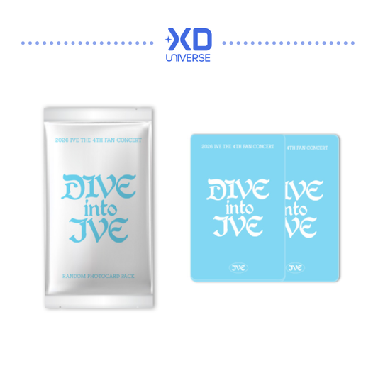 2026 IVE The 4th Fan Concert 'Dive Into IVE' Random Photocard Pack