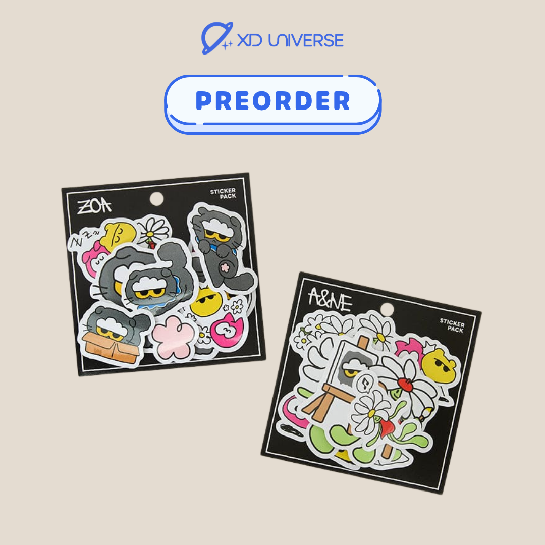 [PREORDER] ZO&FRIENDS LUCKY SHOP POP-UP - STICKER PACK
