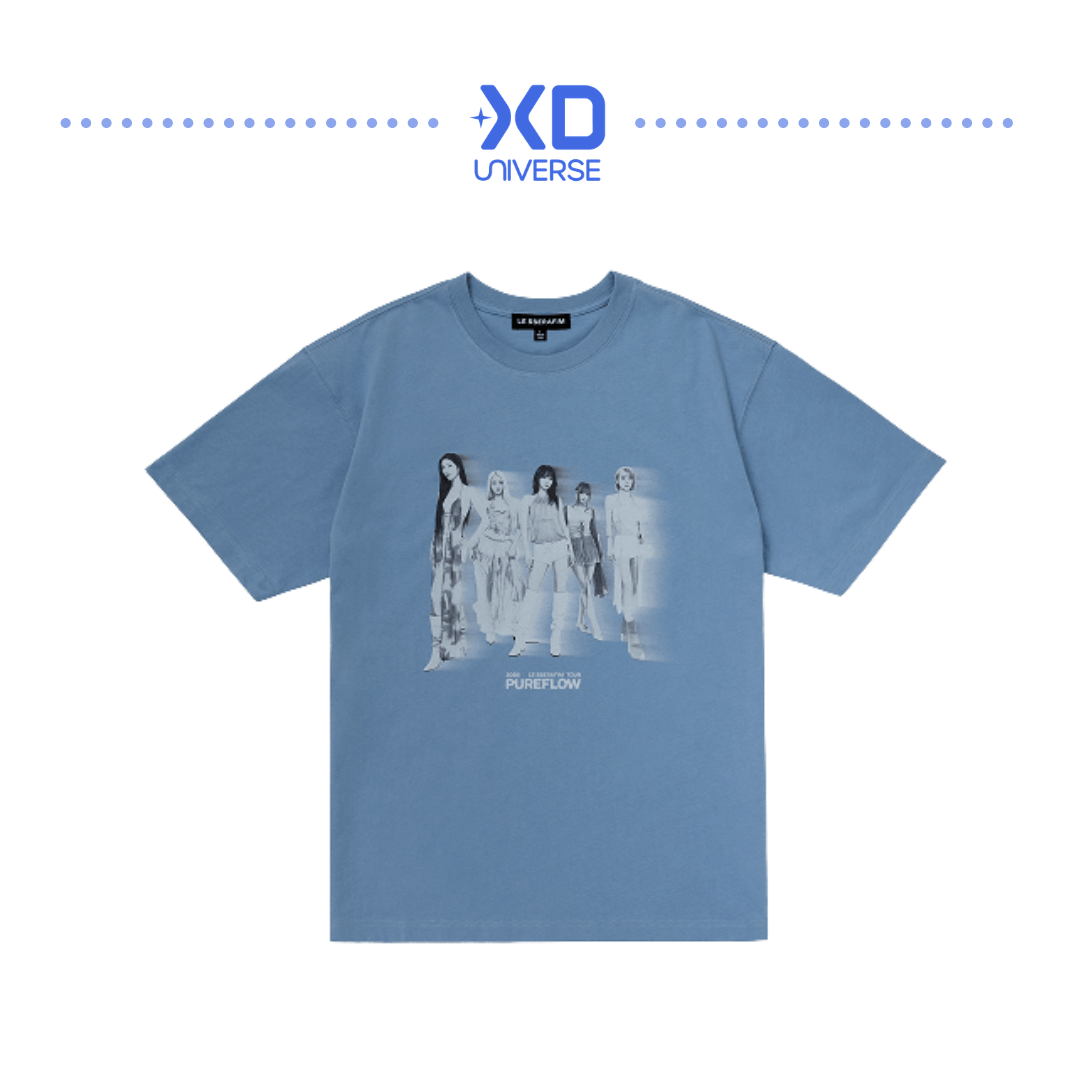 [PREORDER] LE SSERAFIM TOUR ‘PUREFLOW’ Official Merch - Photo S/S T-Shirt