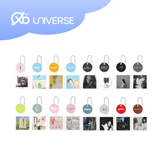 TAEYEON RANDOM ALBUM KEYRING OFFICIAL MD - The 10th Anniversary Exhibition [Time Lapse, Timeless]