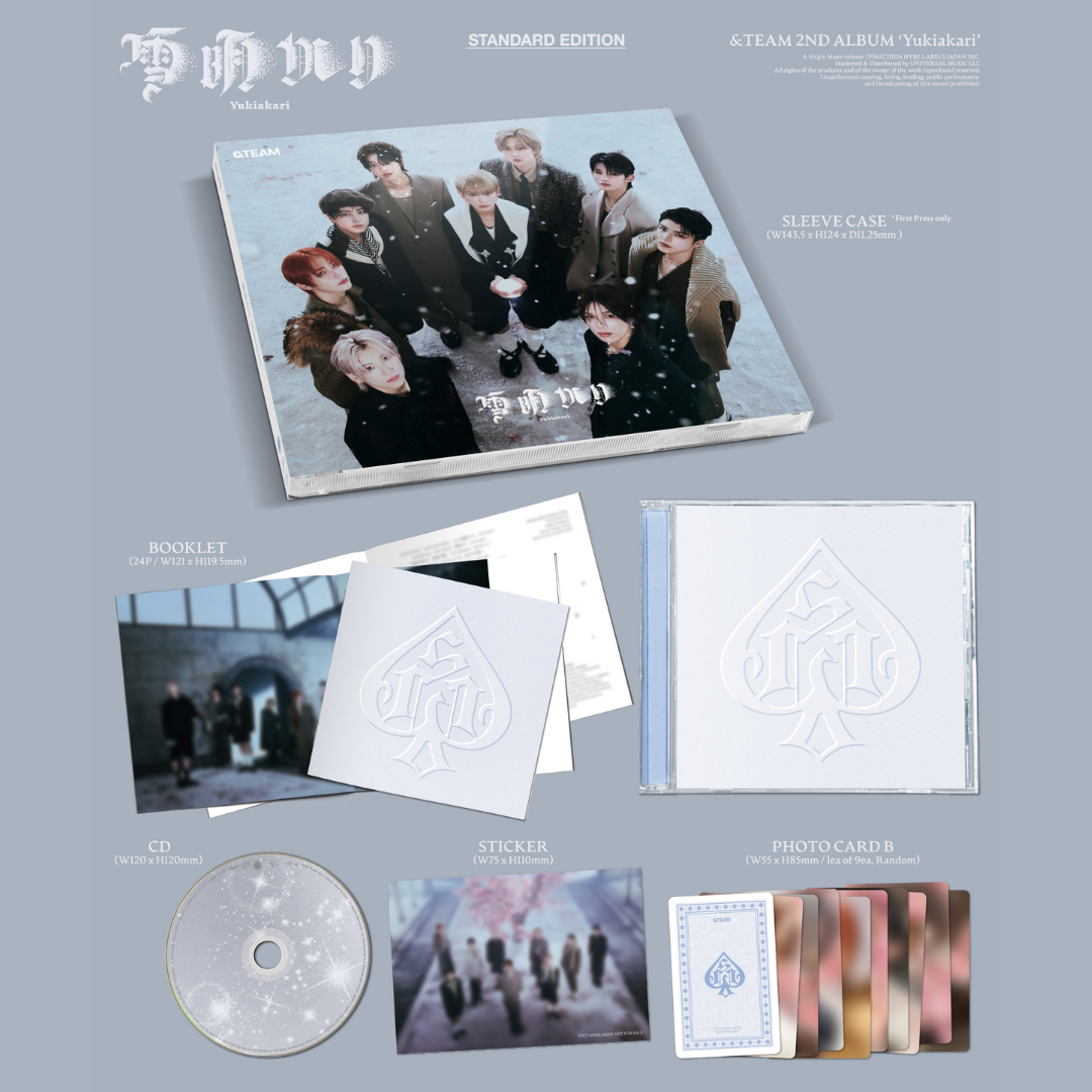&TEAM - 2nd ALBUM 'Yukiakari' STANDARD EDITION