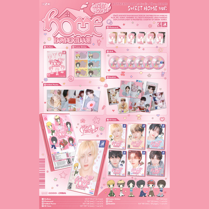 BOYNEXTDOOR 1st Studio Album [HOME] - SWEET HOME ver.