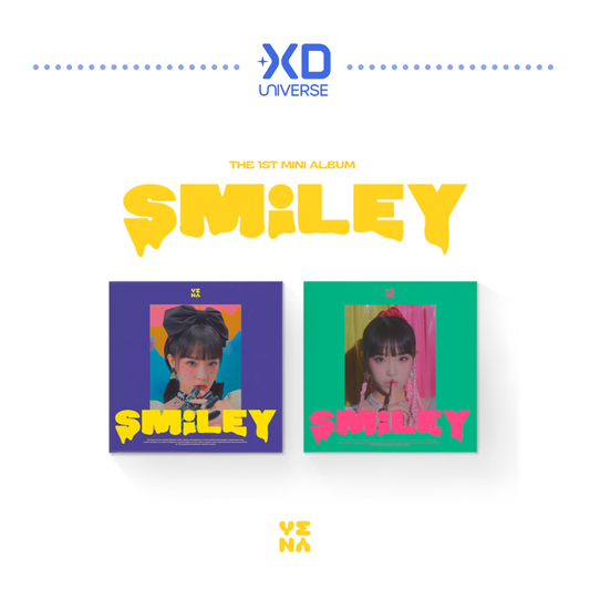 YENA - Mini Album Vol.1 [ ˣ‿ˣ (SMiLEY)] (Random Ver.)