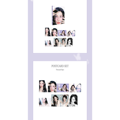 TAEYEON POSTCARD SET OFFICIAL MD - The 10th Anniversary Exhibition [Time Lapse, Timeless]