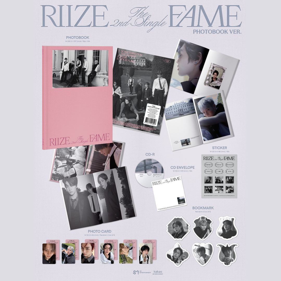 RIIZE The 2nd Single [Fame] - PHOTOBOOK Ver