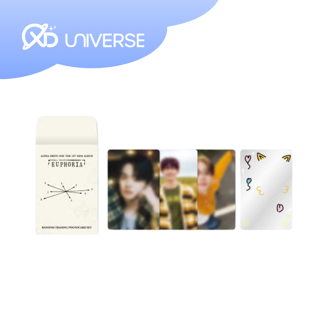ALPHA DRIVE ONE THE 1ST MINI ALBUM [EUPHORIA] OFFICIAL ALBUM MD - RANDOM TRADING PHOTO CARD SET