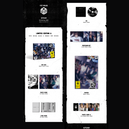 &TEAM - 1st ALBUM [First Howling : NOW] LIMITED EDITION A