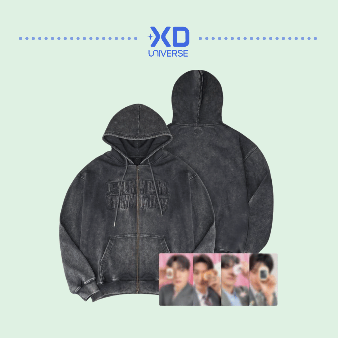 [PREORDER DEADLINE 6/11] DAY6 5TH FANMEETING <EVERY DAY6, EVERY My Day> OFFICIAL MERCH - ZIP-UP HOODIE